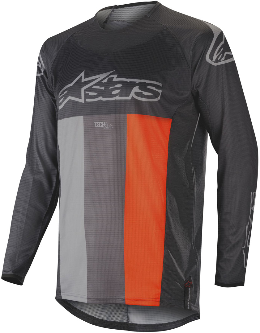 Alpinestars Tech Star Venom Maillot motocross Gris Orange S
