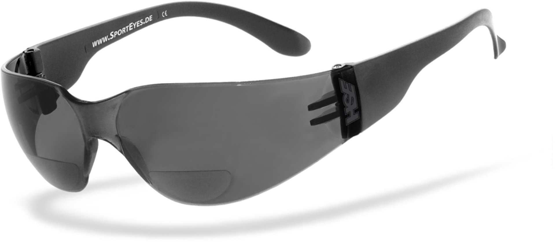 HSE Sport Eyes Sprinter 2.3 + 1,00 Lunettes de soleil Noir unique taille