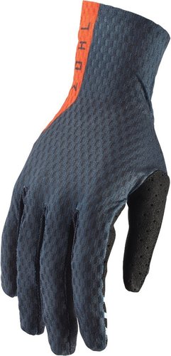 Thor Agile S9 Motorcross Handschoenen Blauw Oranje thor kopen in de aanbieding