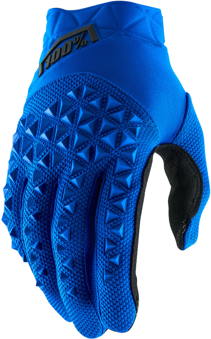 100% Airmatic Gants Noir Bleu S