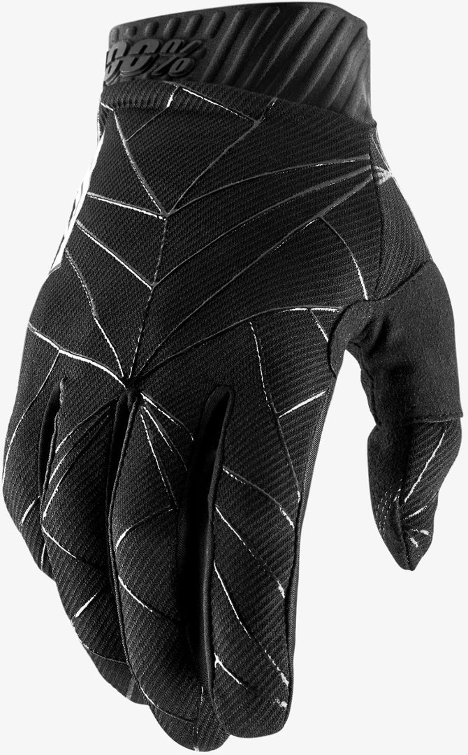 100% Ridefit Gants Noir S