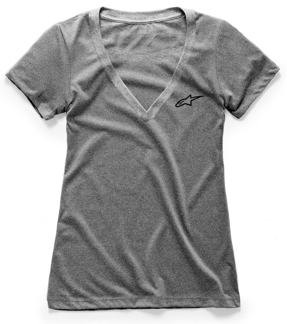 Alpinestars Ageless V-Neck T-Shirt femme Gris XS