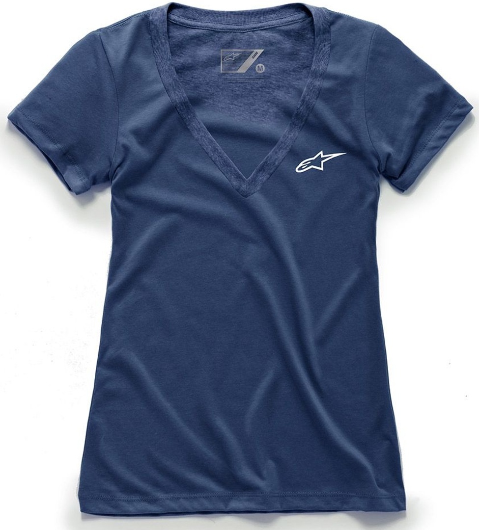 Alpinestars Ageless V-Neck T-Shirt femme Bleu XS