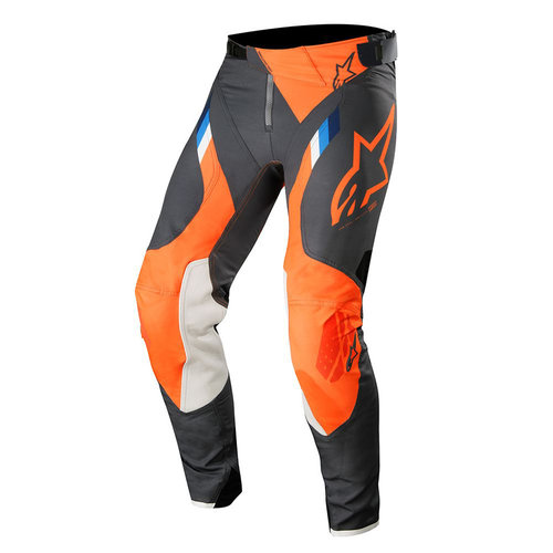 Alpinestars Supertech Motorcross Broek Zwart Wit Oranje 32 alpinestars kopen in de aanbieding