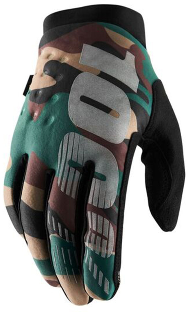 Image of 100% Brisker Gants juniors Vert Multicolore S
