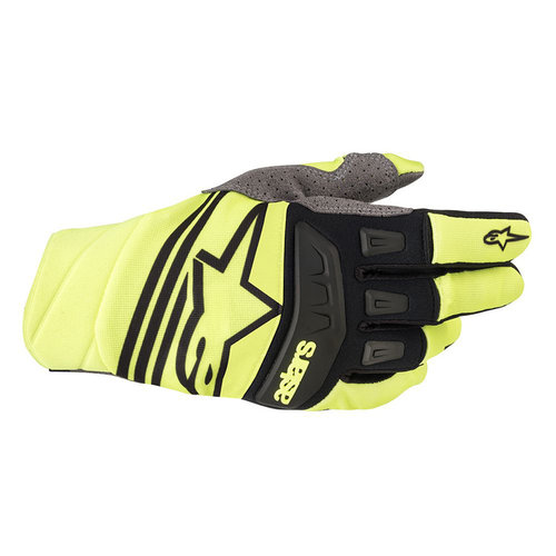 Alpinestars Techstar Motorcross Handschoenen Zwart Geel 2Xl alpinestars kopen in de aanbieding