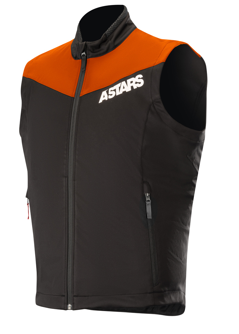 Alpinestars Session Race Gilet motocross Noir Orange S