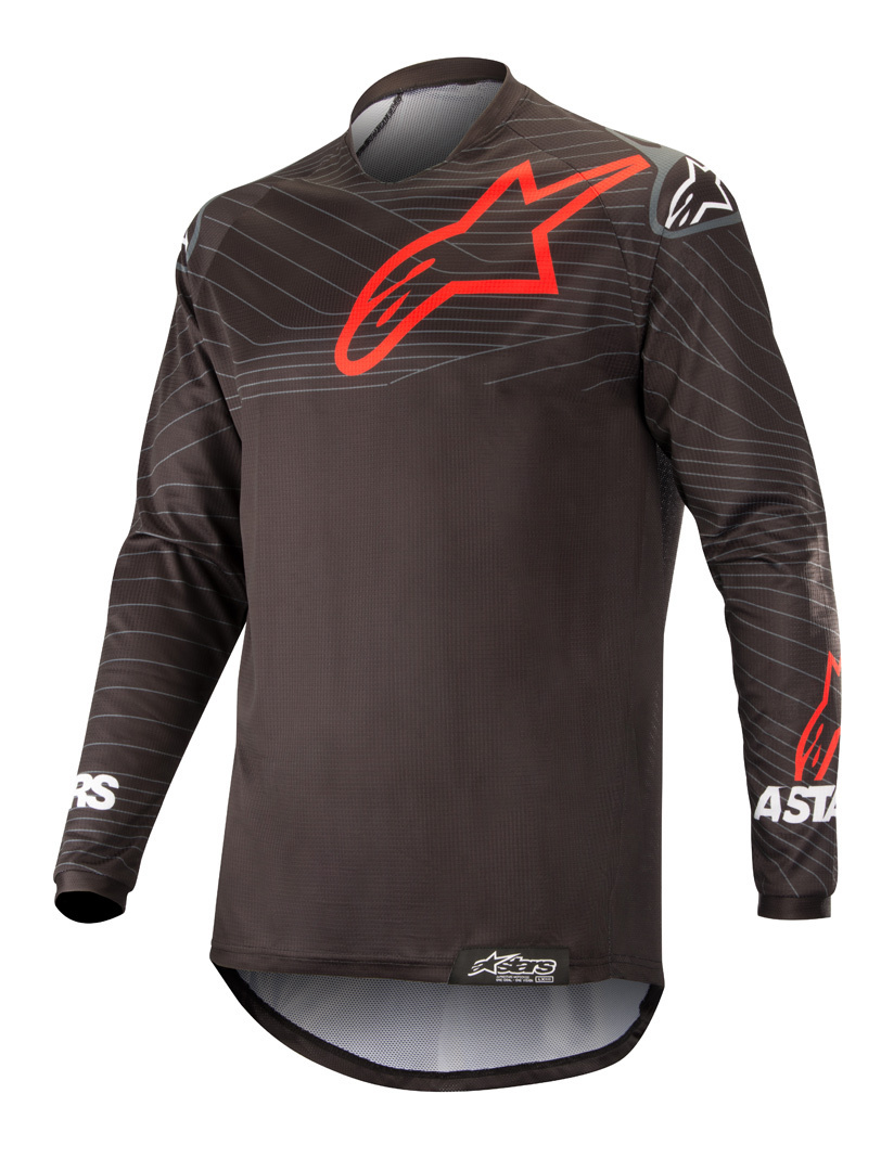 Alpinestars Venture R Maillot de motocross Noir Rouge S