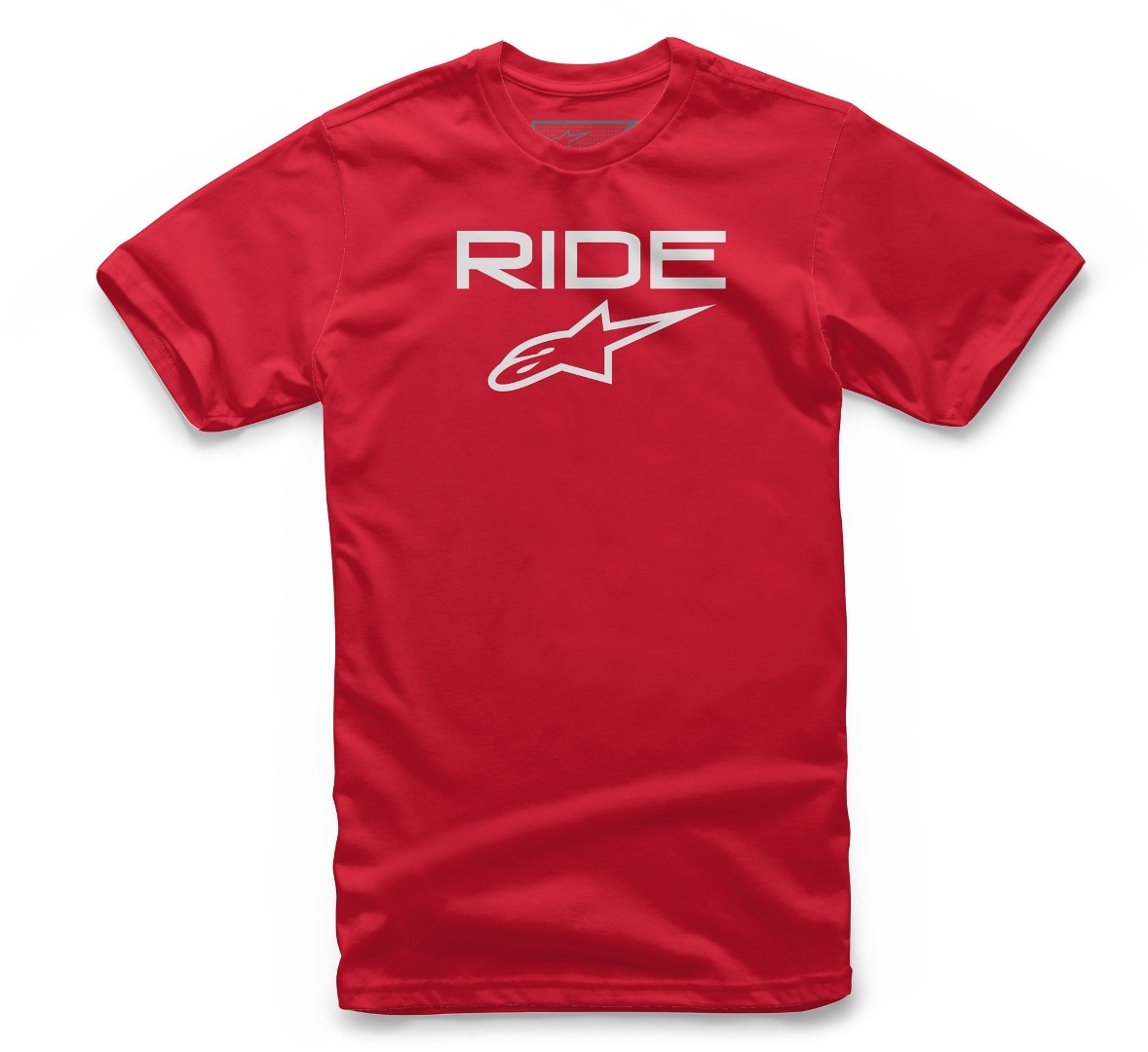 Alpinestars Ride 2.0 Tee T-Shirt Blanc Rouge S
