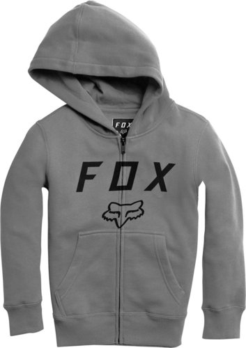 Fox Youth Legacy Moth Zip Fleece Jeugd Hoodie Grijs Xl fox kopen in de aanbieding Fox Youth Legacy Moth Zip Fleece Jeugd Hoodie Grijs Xl fox kopen in de aanbieding