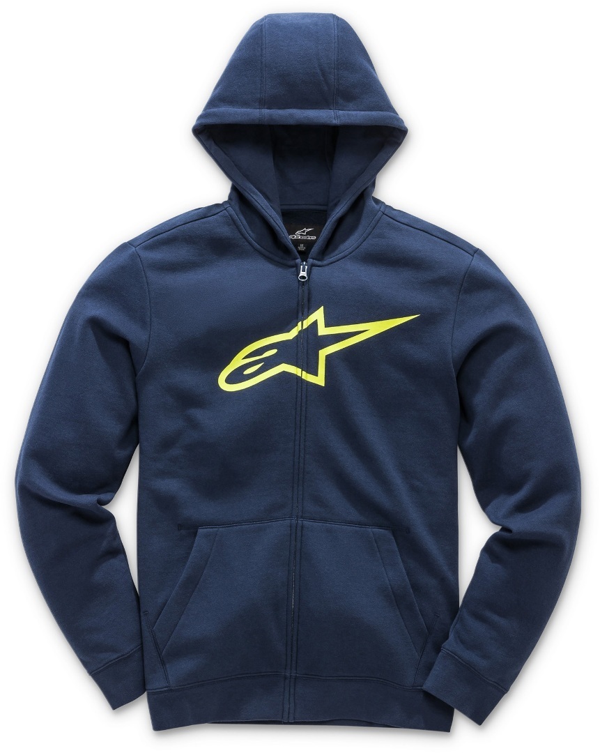 Alpinestars Ageless Fleece Kids Hoodie Bleu Jaune M