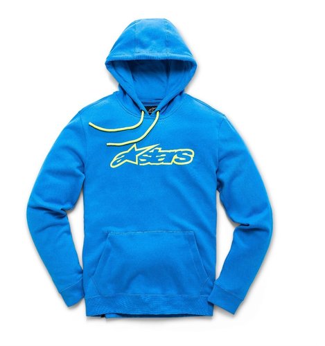 Alpinestars Blaze Kinderen Hoodie Blauw Geel Xs alpinestars kopen in de aanbieding