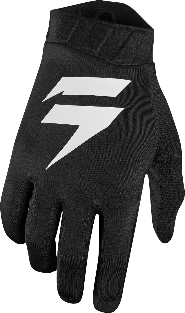 Image of Shift 3LACK Air Gants de motocross Noir Blanc L