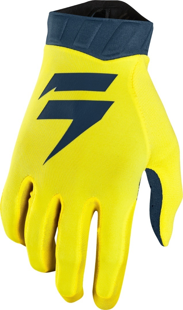 Image of Shift 3LACK Air Gants de motocross Bleu Jaune L