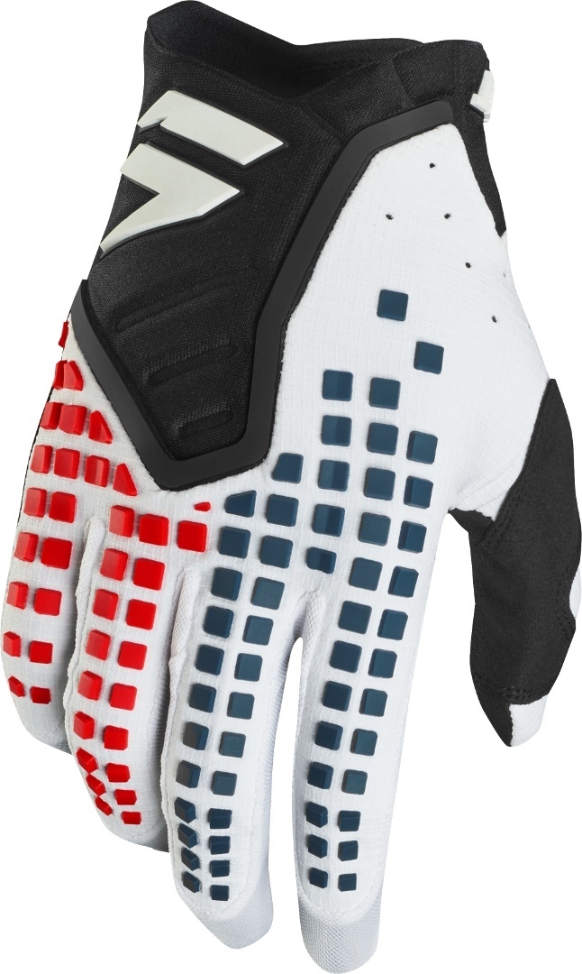 Shift 3LACK Pro Gants de motocross Noir Blanc S