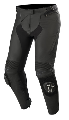 Alpinestars Stella Missile V2 Vrouwen Motorfiets Lederen Jas Zwart 48 alpinestars kopen in de aanbieding