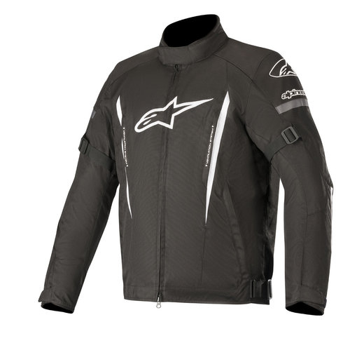 Alpinestars Gunner V2 Waterdichte Motorfiets Textiel Jas Zwart Wit Xl alpinestars kopen in de aanbieding