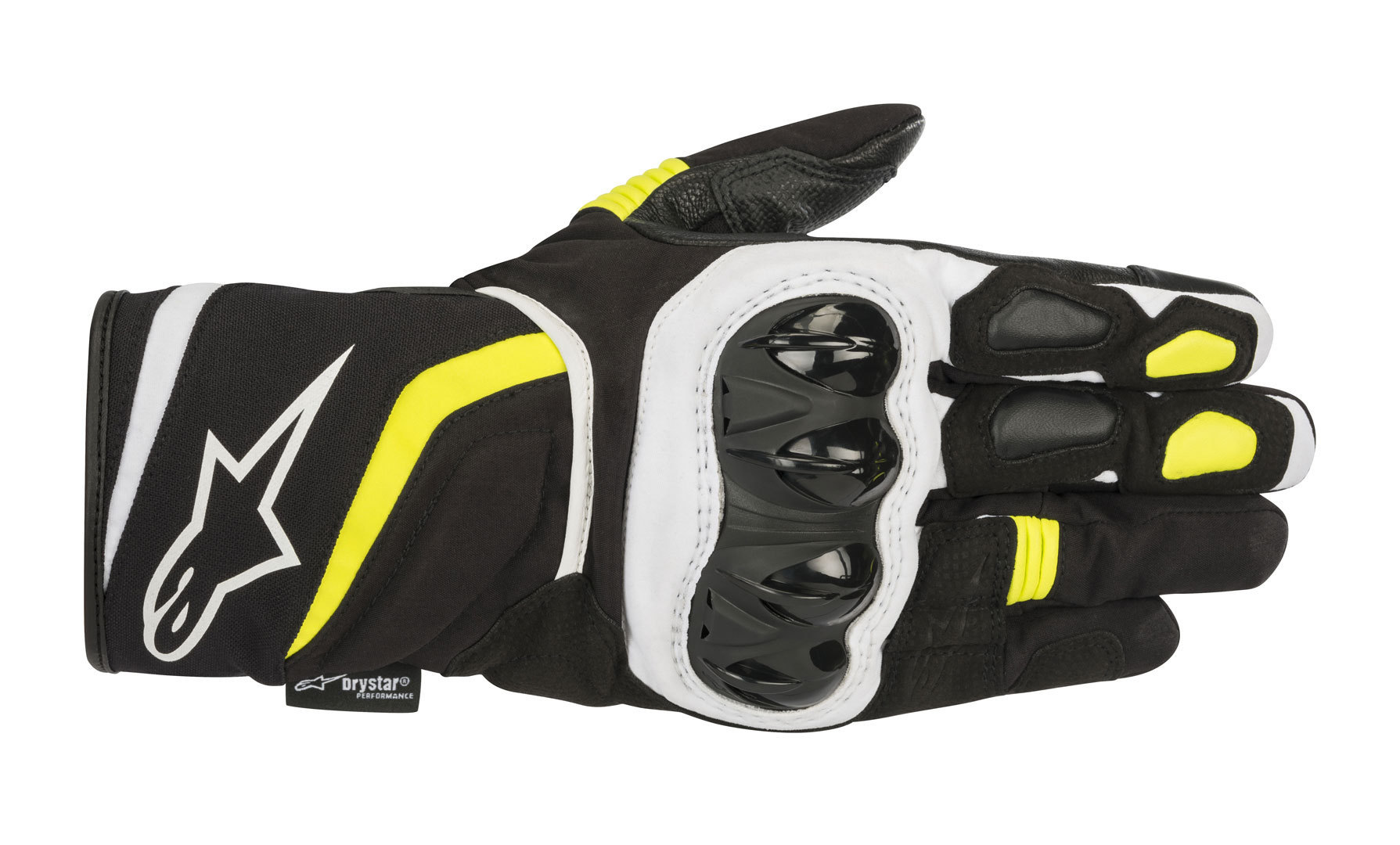 Alpinestars T-SP Gants textiles de moto Noir Jaune S