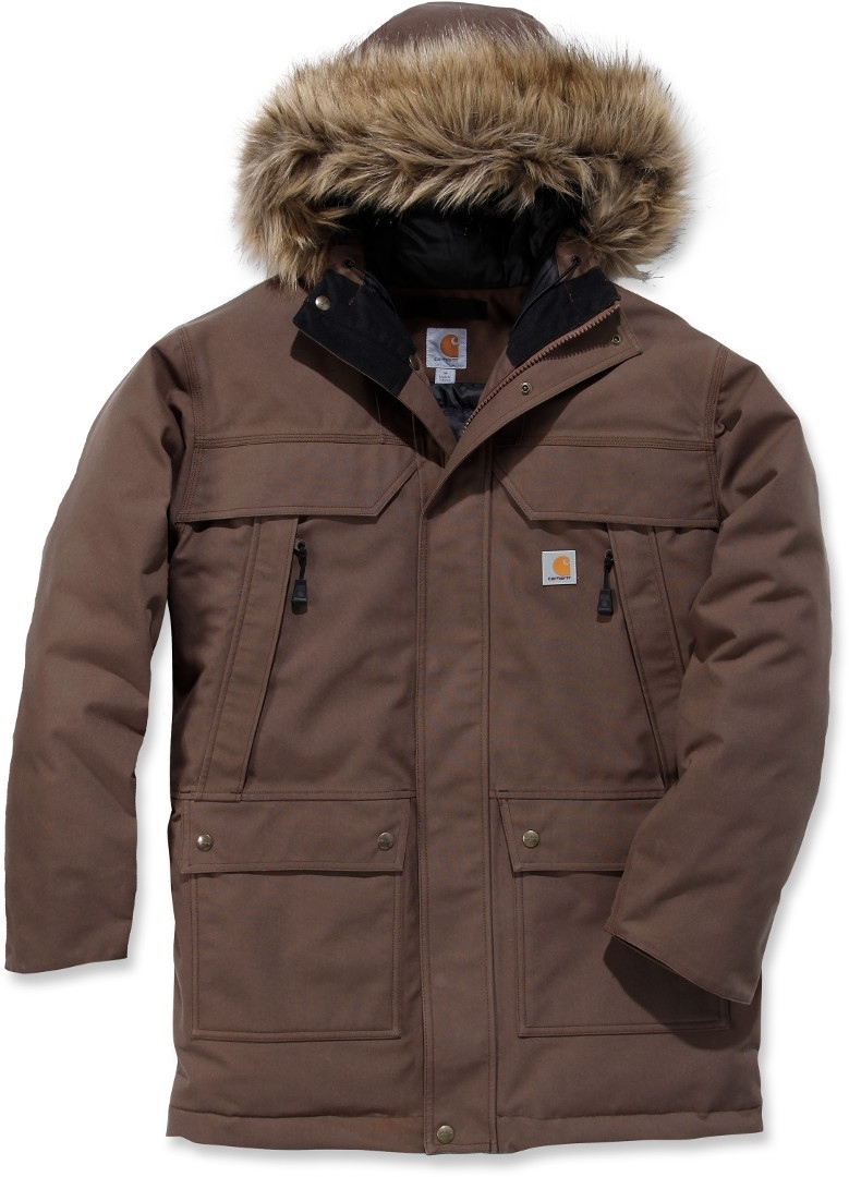 Carhartt Quick Duck Sawtooth Parka Brun S