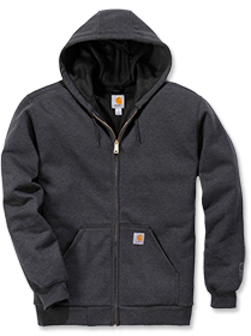 Carhartt Rutland Thermal Lined Zip Sweat-shirt Noir Gris S