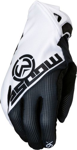 Moose Racing Sx1 Motorcross Handschoenen Zwart Wit 2Xl moose racing kopen in de aanbieding