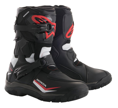 Alpinestars Honda Belize Drystar Motor Laarzen Zwart Wit Rood 39 alpinestars kopen in de aanbieding