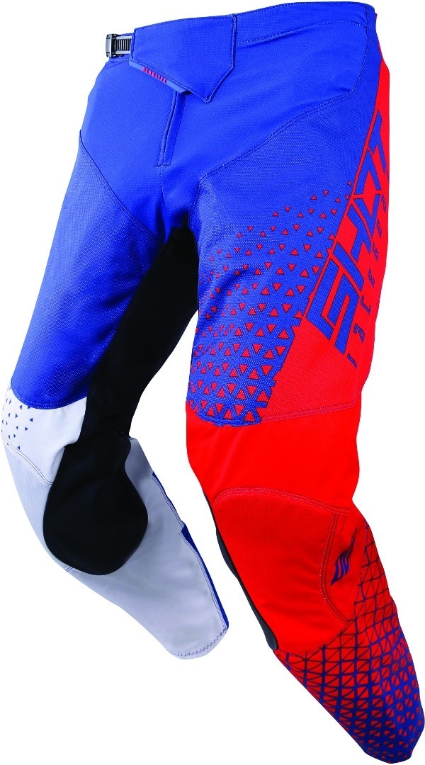 Shot Aerolite Delta Pantalon de motocross Gris Bleu 28