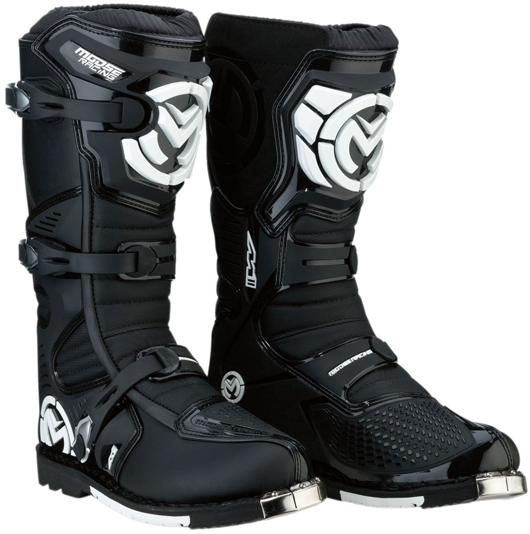 Moose Racing M1-3 MX Sole Bottes de motocross Noir 48 49