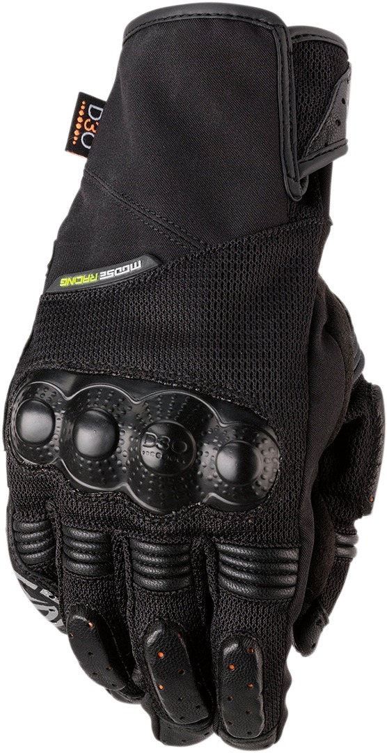 Image of Moose Racing ADV1 Air Short Gants de moto Noir 2XL