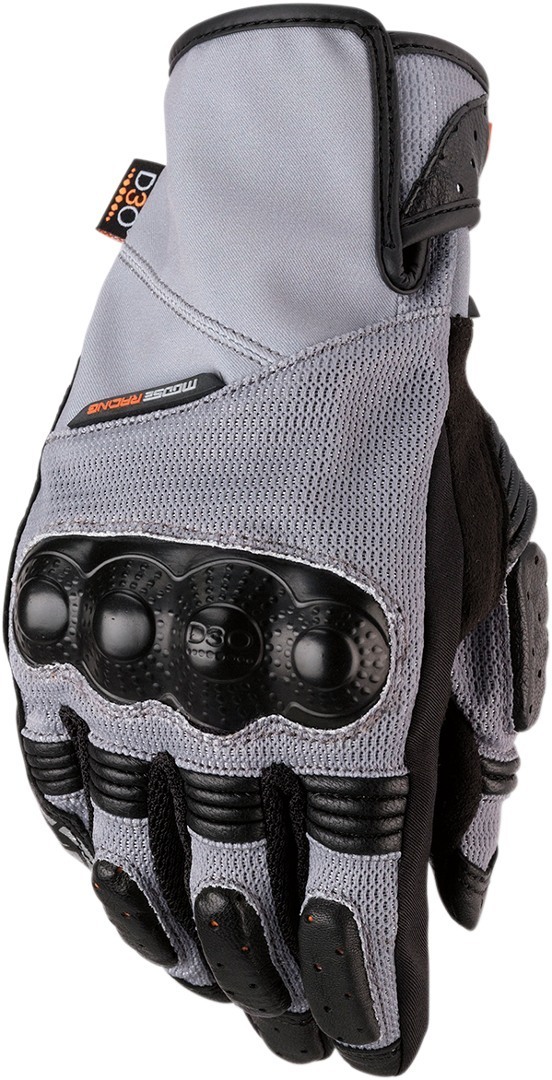 Image of Moose Racing ADV1 Air Short Gants de moto Gris 3XL