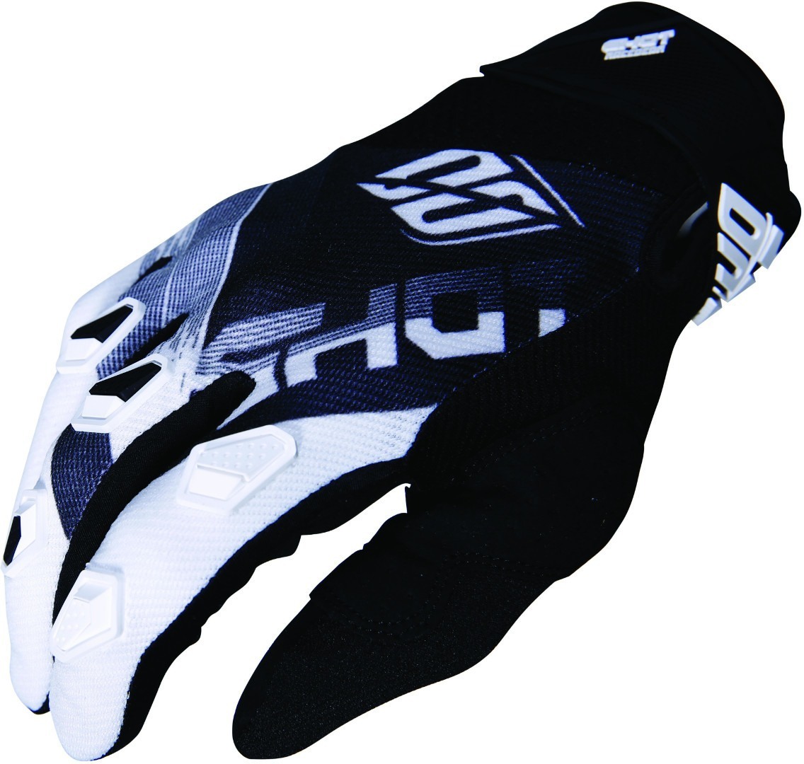 Shot Devo Ultimate Gants de motocross Noir Blanc M L