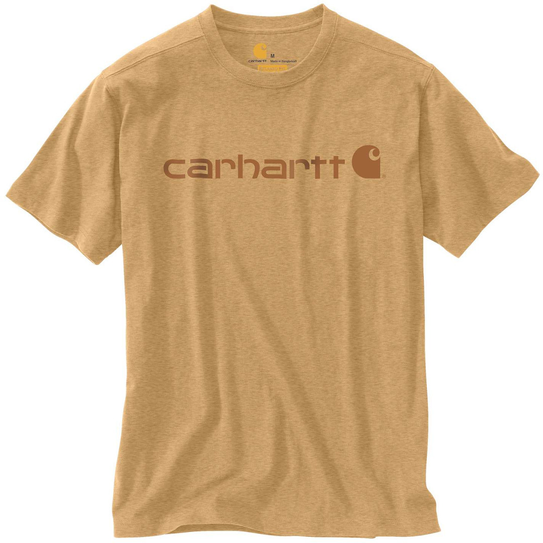 Carhartt EMEA Core Logo Workwear Short Sleeve T-Shirt T-Shirt Beige XS