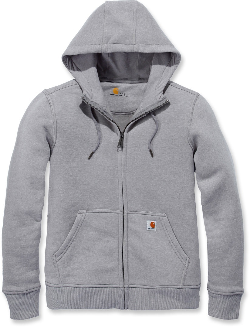 Carhartt Clarksburg Full Zip Ladies Hoodie Gris XS