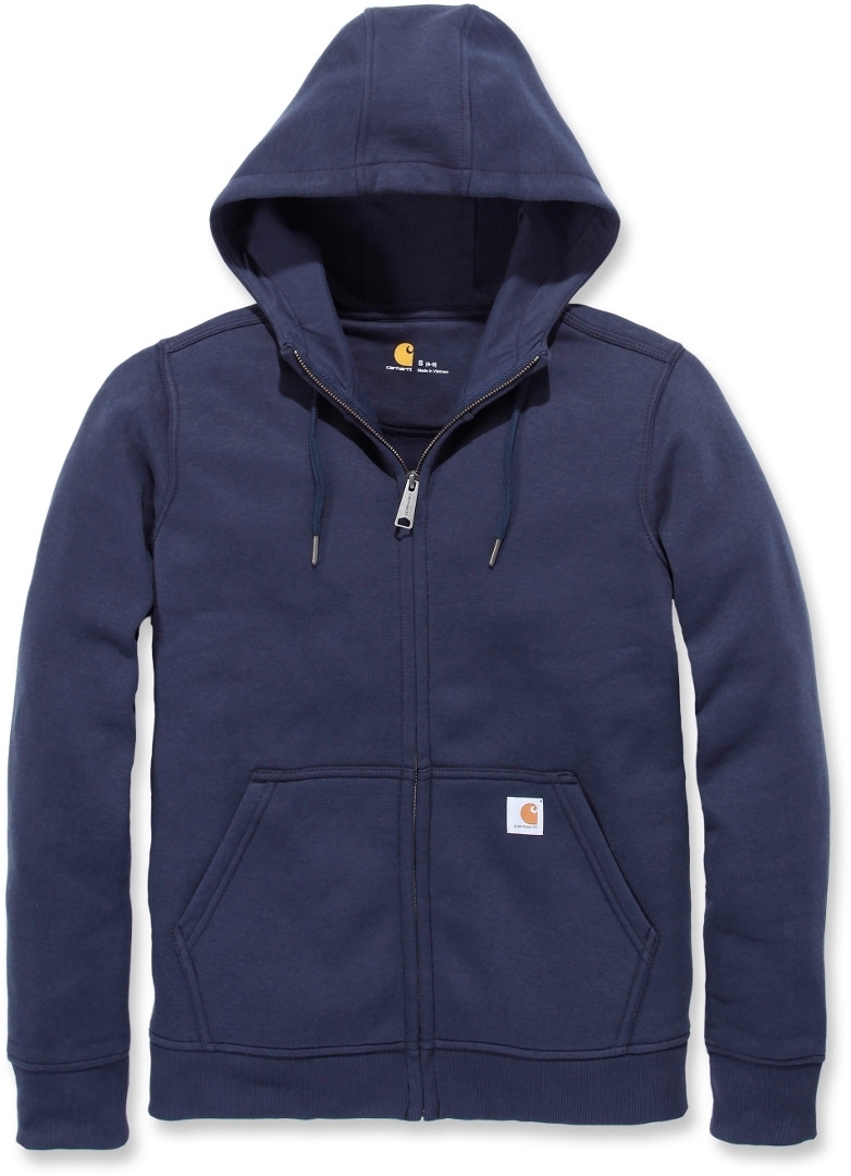 Carhartt Clarksburg Full Zip Ladies Hoodie Bleu XS