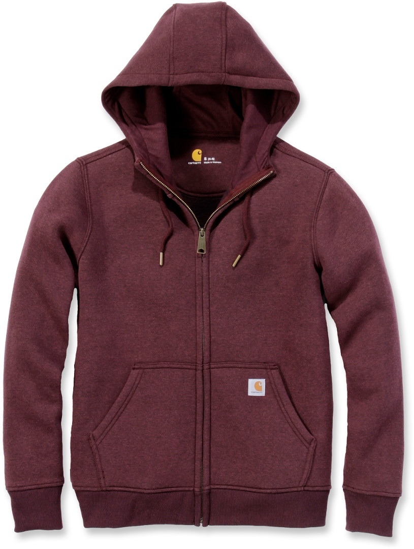 Carhartt Clarksburg Full Zip Ladies Hoodie Rouge XS