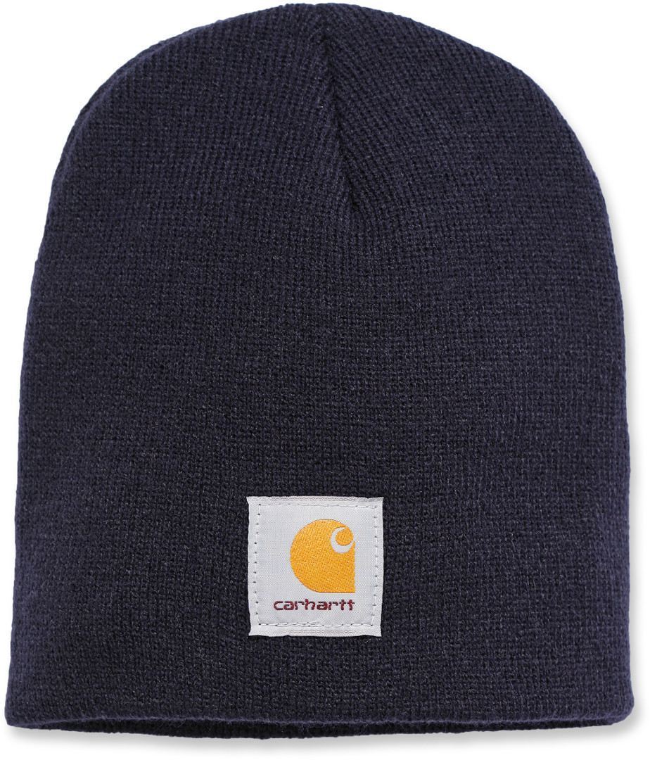 Image of Carhartt Acrylic Knit Chapeau Bleu unique taille