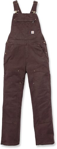 Carhartt Crawford Womens Bib Overall Bruin carhartt kopen in de aanbieding
