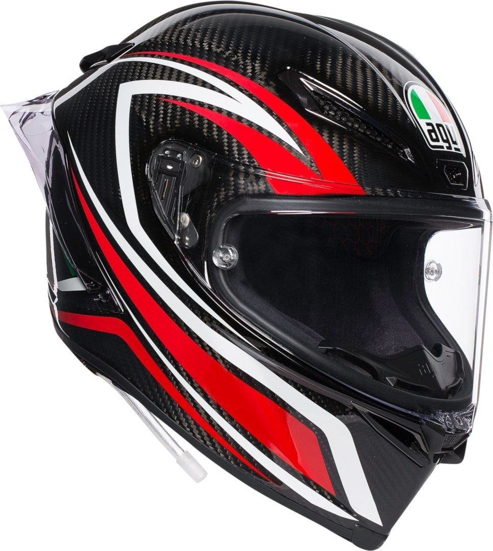 AGV Pista GP R Staccata Carbon Casque Noir Rouge S