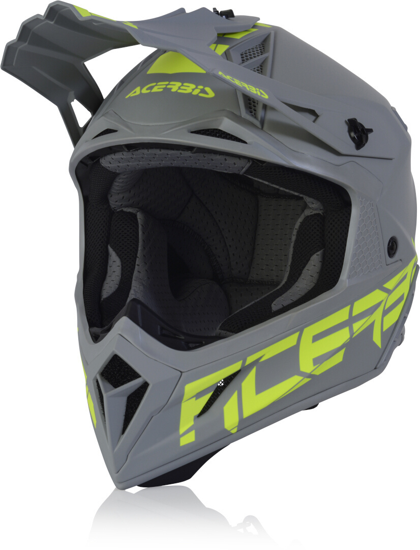 Acerbis Steel Carbon Casque Motocross Gris XS