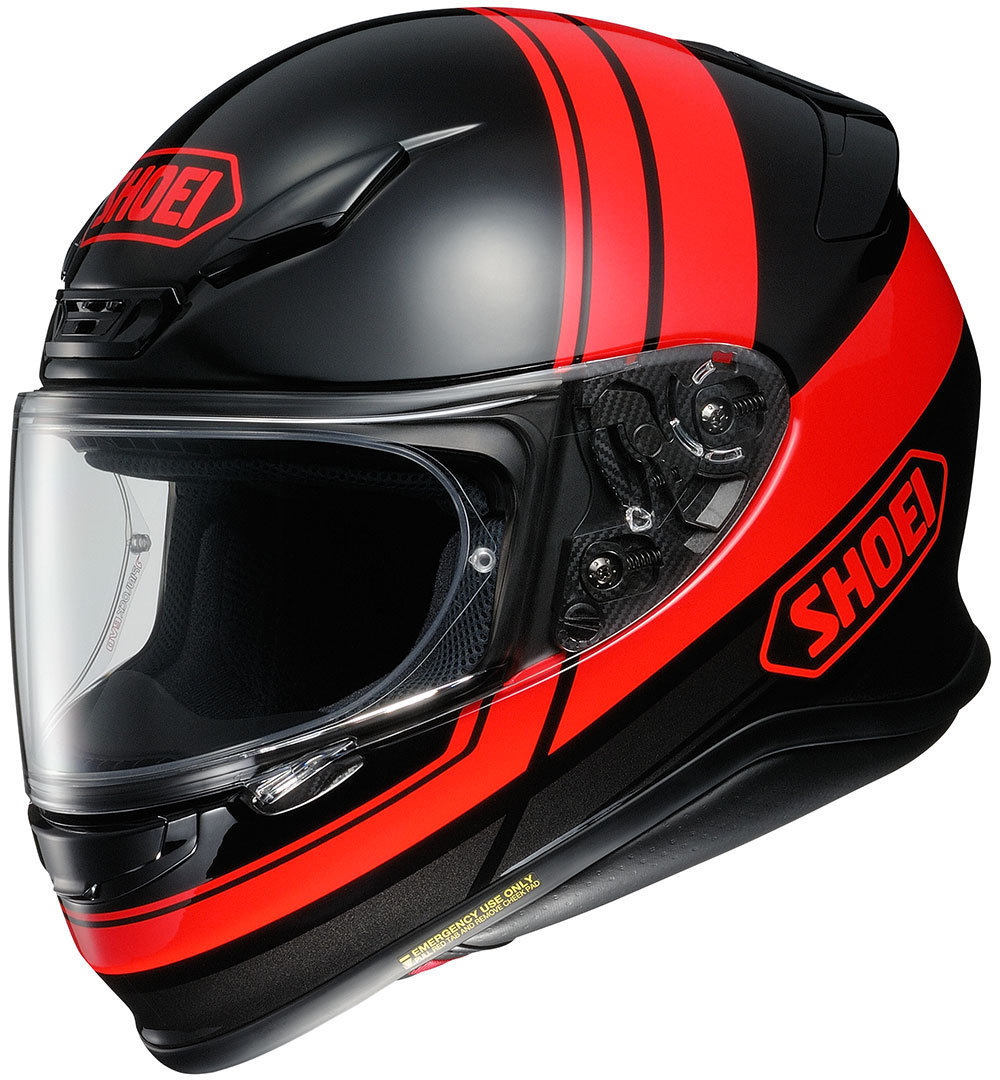 Shoei NXR Philosopher casque Noir Rouge 2XS