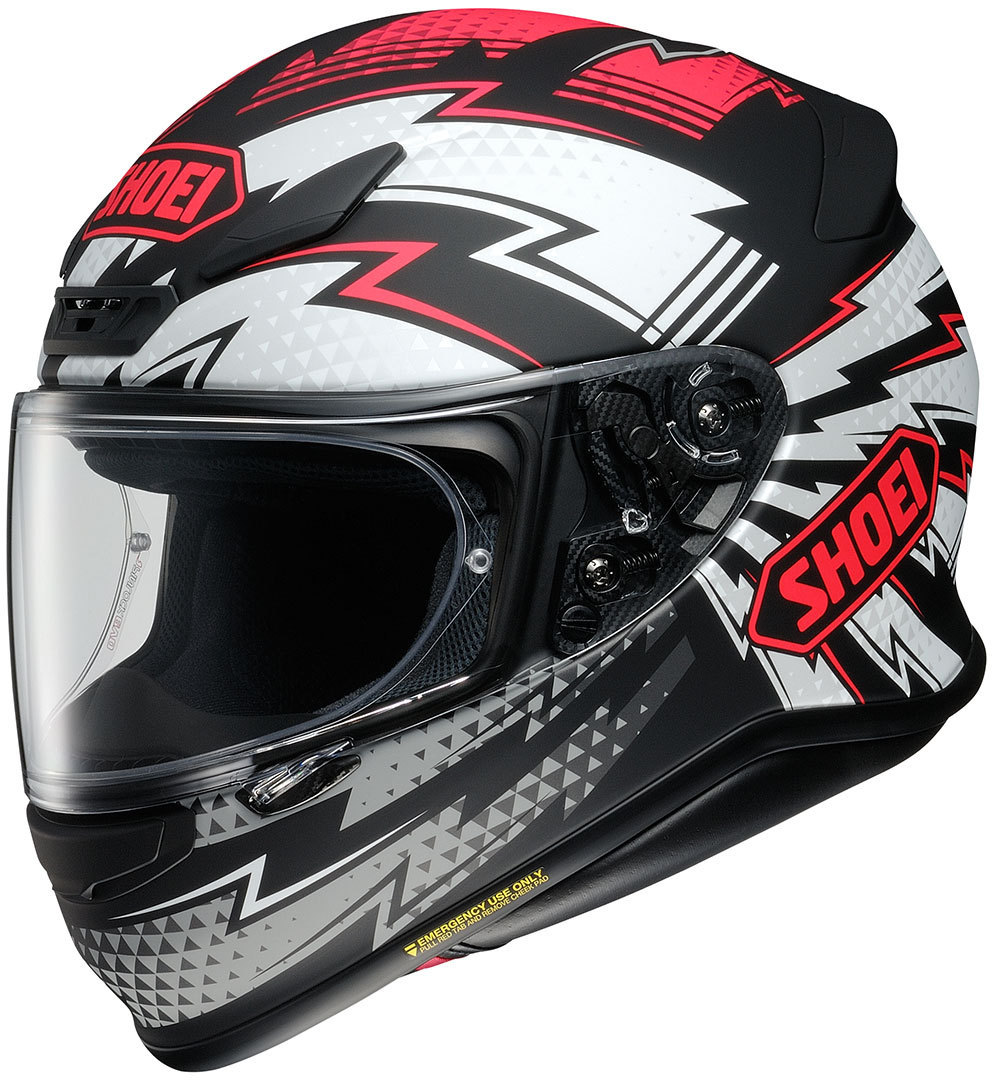 Shoei NXR Variable casque Noir Rouge XS