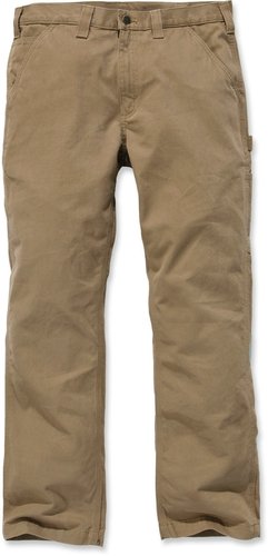 Carhartt Washed Twill Broek Bruin 33 carhartt kopen in de aanbieding