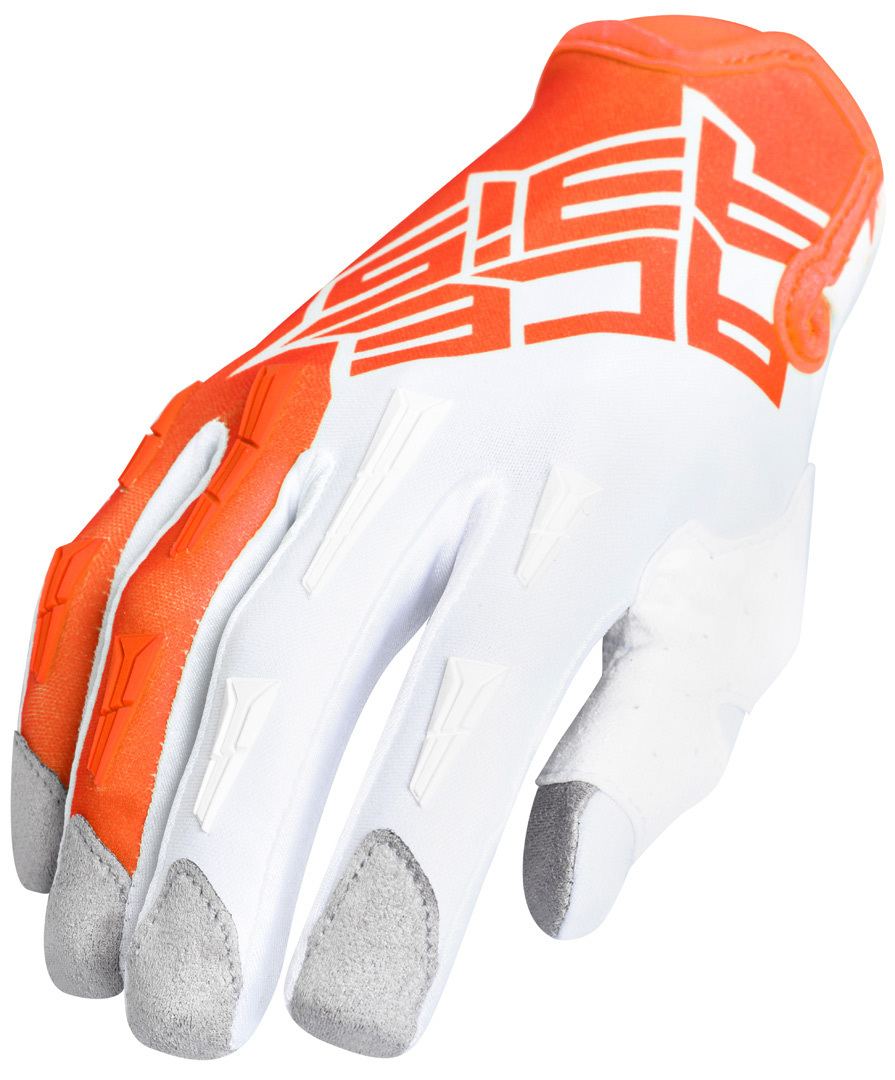 Acerbis X-P Gants Motocross Blanc Orange S