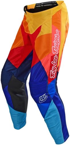 Troy Lee Designs Gp Air Motorcross Broek Blauw Oranje 30 troy lee designs kopen in de aanbieding