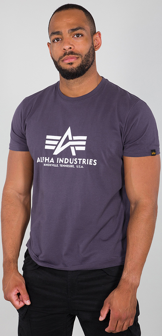 Alpha Industries Basic T-Shirt Pourpre S