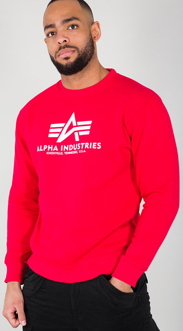 Alpha Industries Basic Sweat-shirt Rouge 2XL