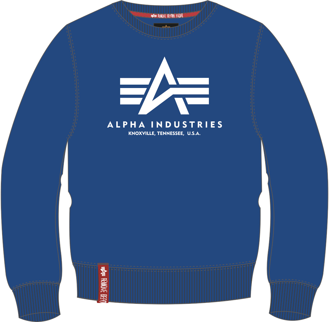 Alpha Industries Basic Sweat-shirt Bleu 2XS