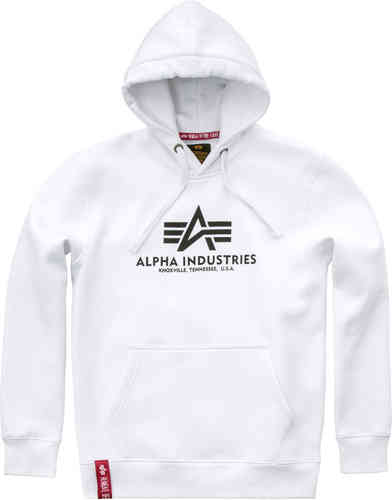 Alpha Industries Basic Sudadera con capucha Blanco XL