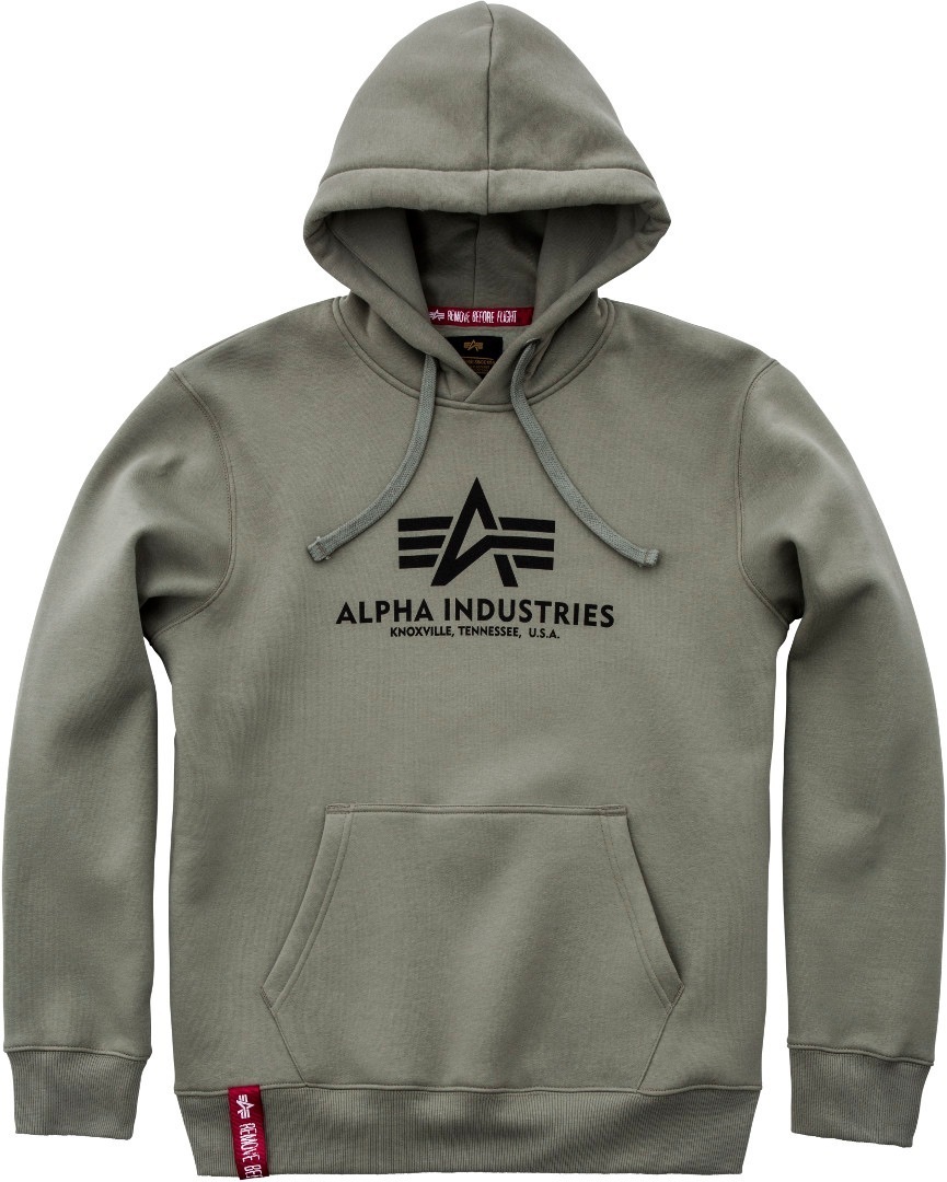 Alpha Industries Basic Chandail à capuchon Vert 3XL