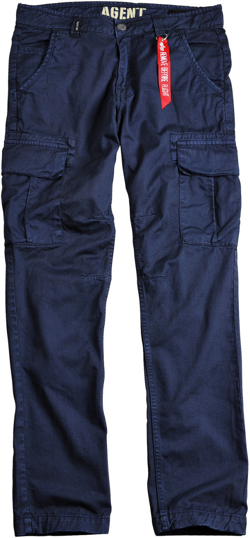 Alpha Industries Agent Jeans/Pantalons Bleu 31